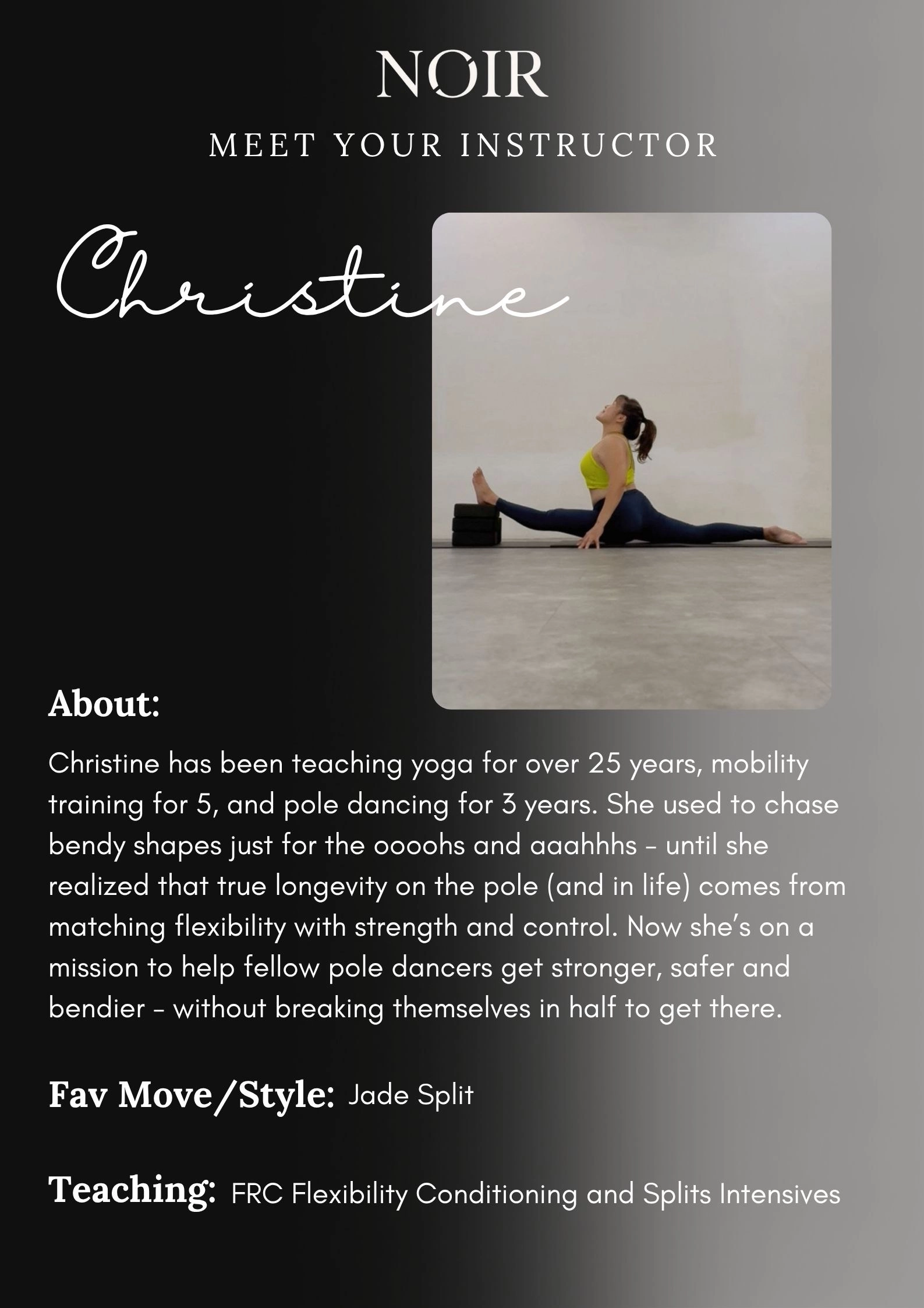 Christine Profile