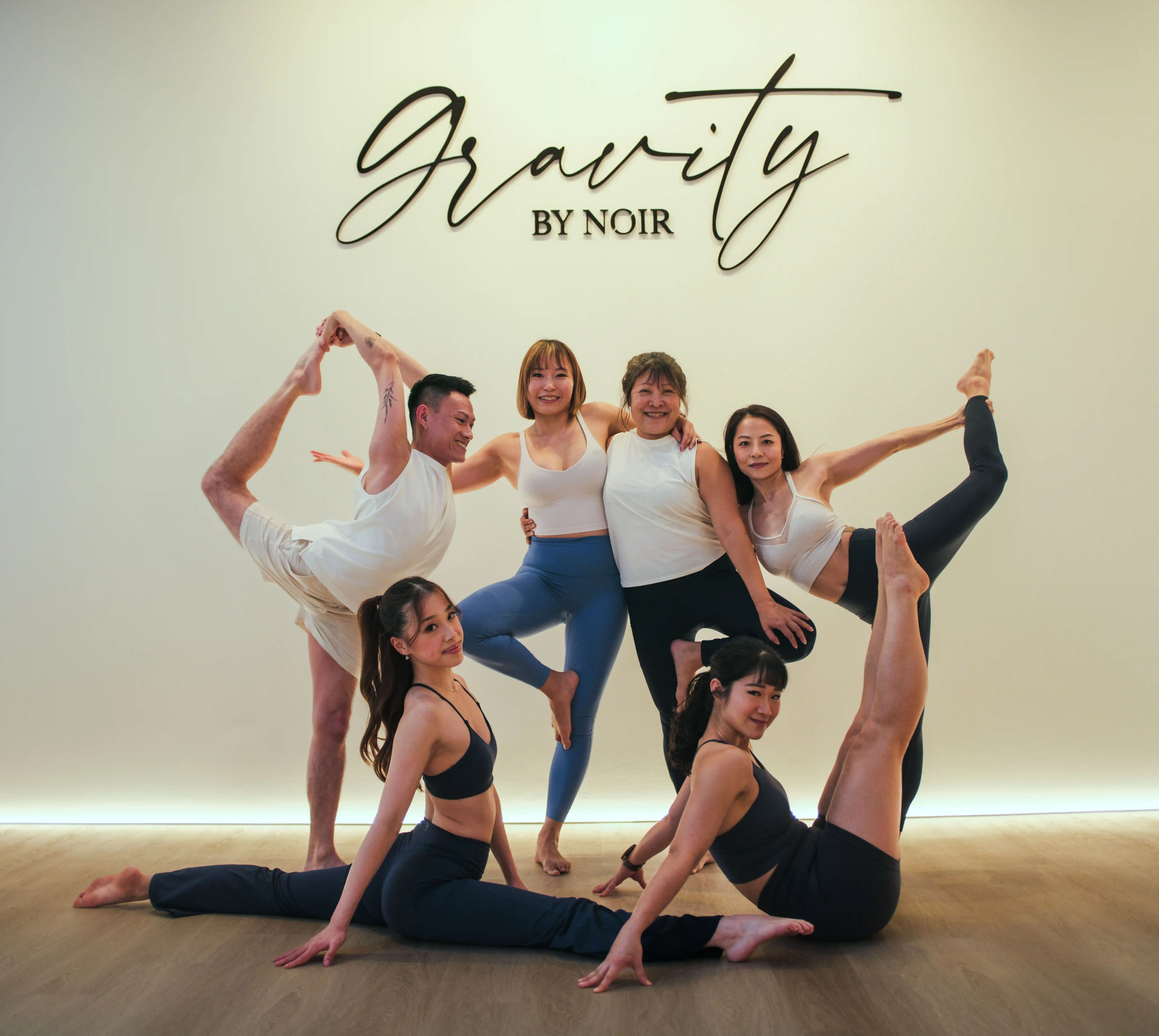 Gravity team pose